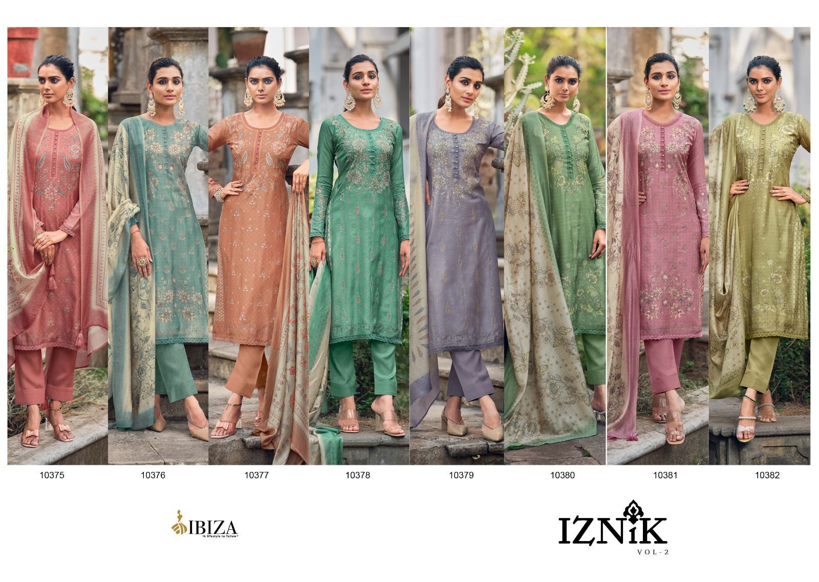 Iznik Vol 2 By Ibiza Designer Salwar Suit Collection